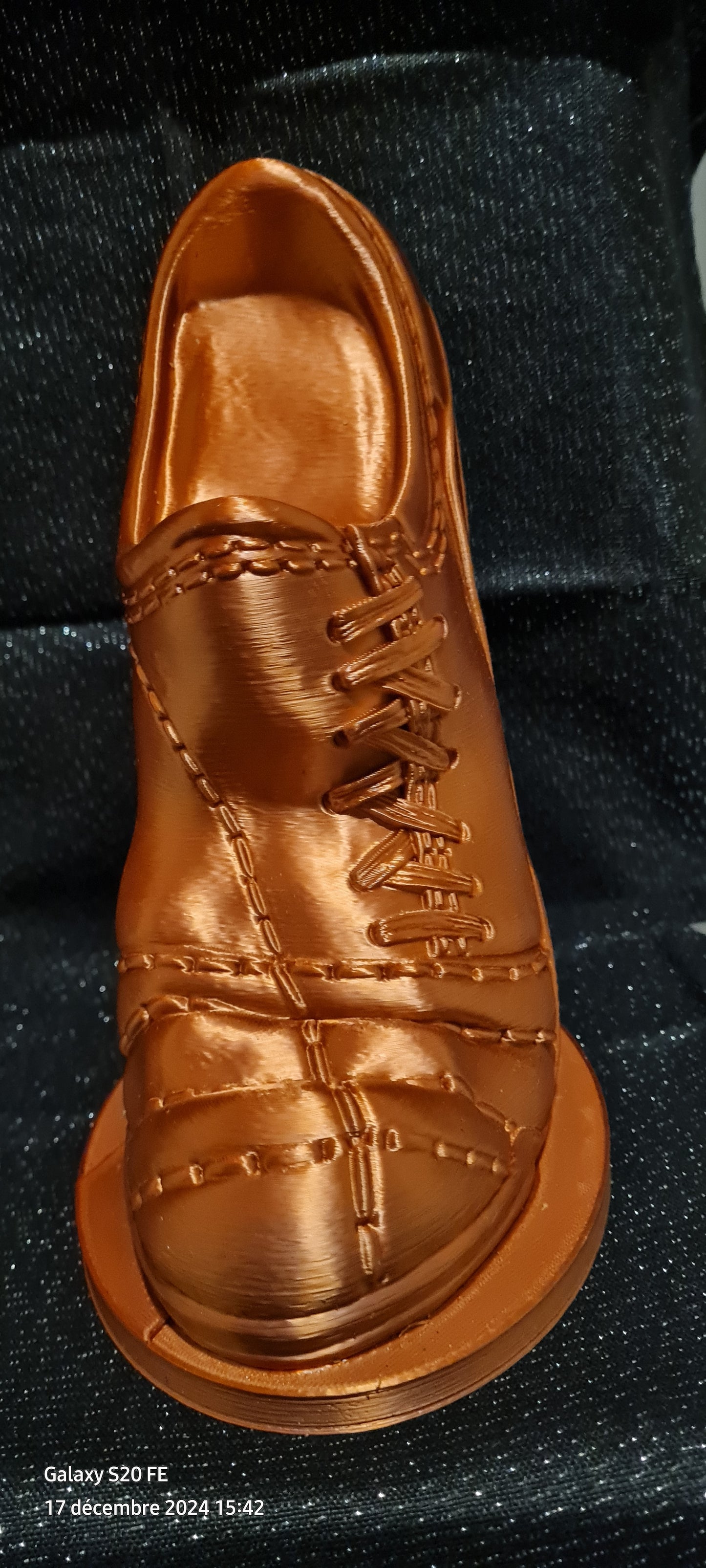 Support manette chaussure de foot