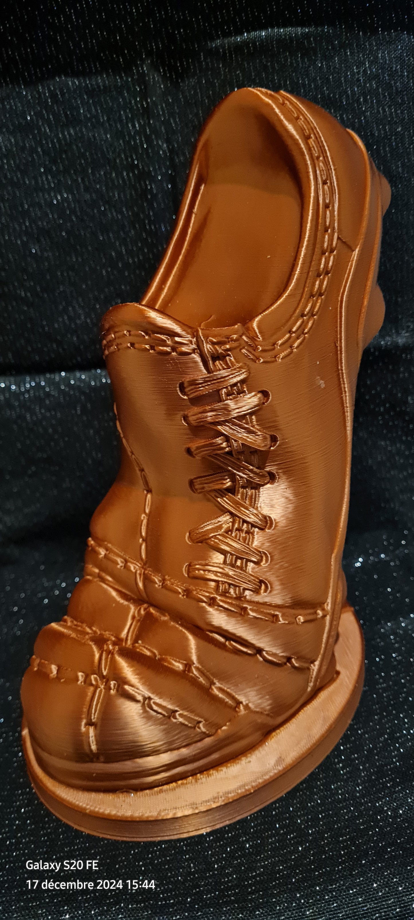 Support manette chaussure de foot