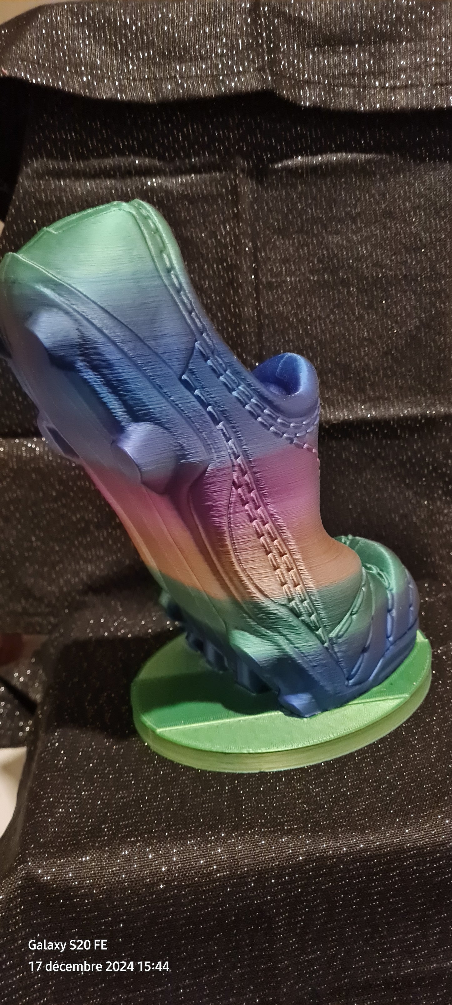 Support manette chaussure de foot