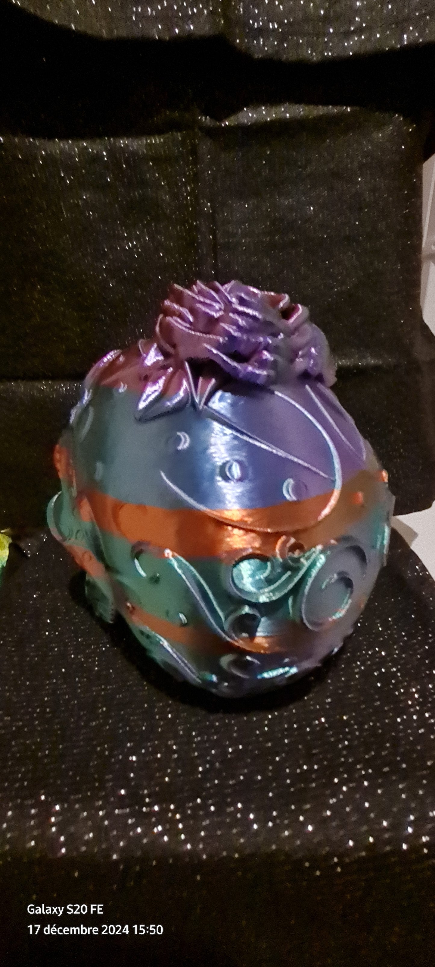 Tête de mort1 multicolore