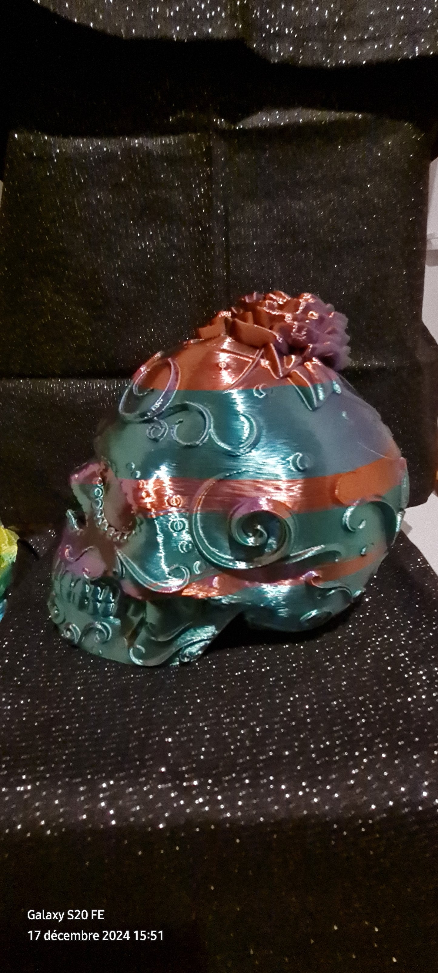Tête de mort1 multicolore