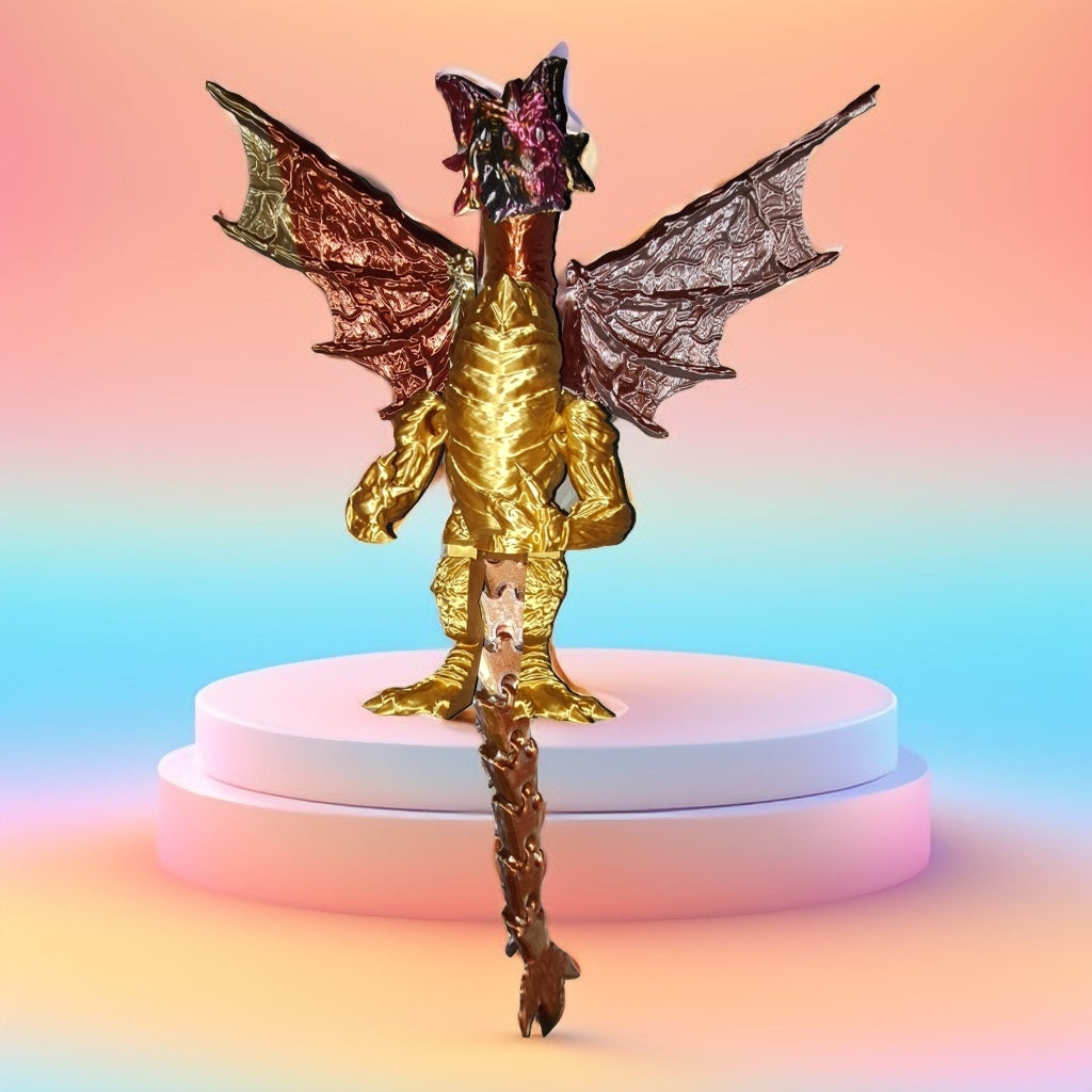 Magnifique dragon multicolore 1