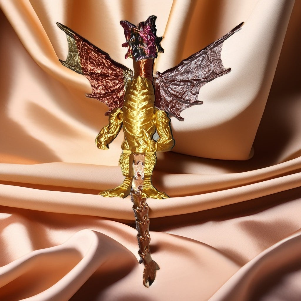 Magnifique dragon multicolore 1
