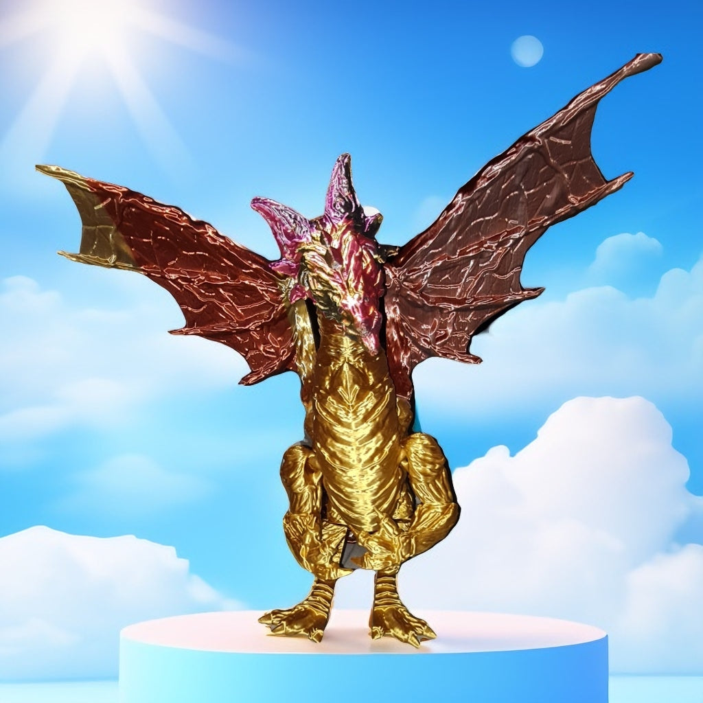Magnifique dragon multicolore 1
