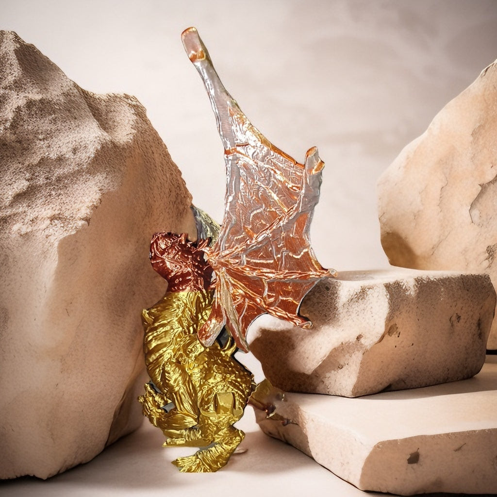 Magnifique dragon multicolore 1