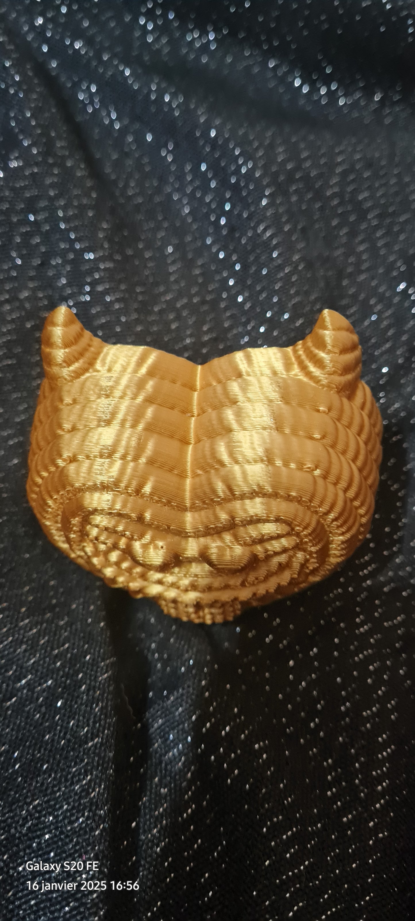 Boite a bijoux doré valentin