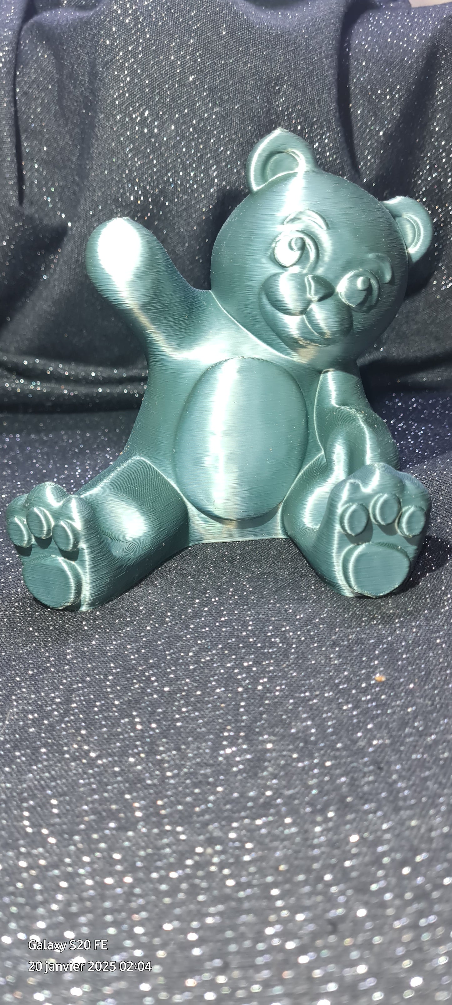 Support portable nounours