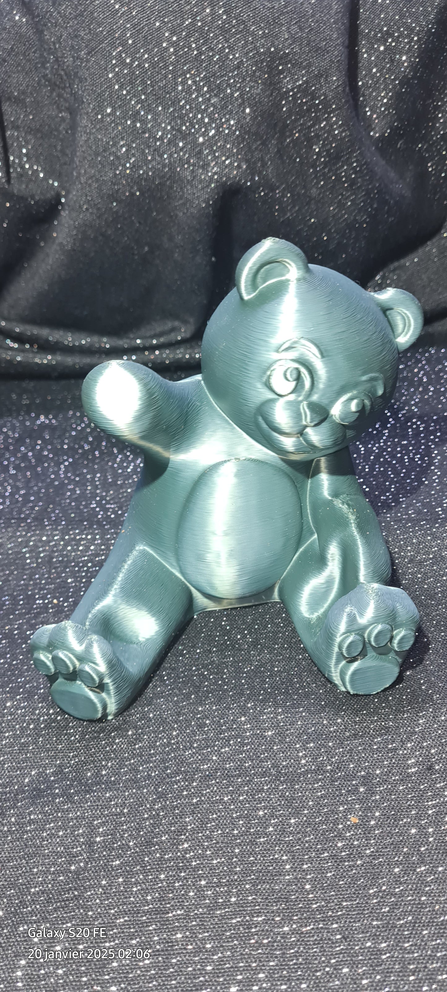 Support portable nounours