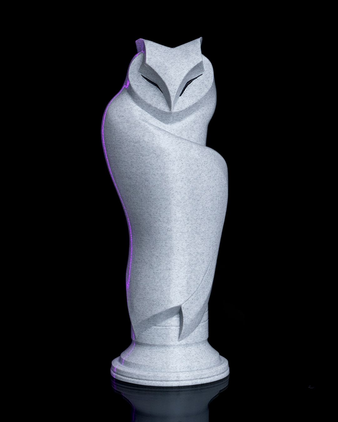 Chouette sculpture