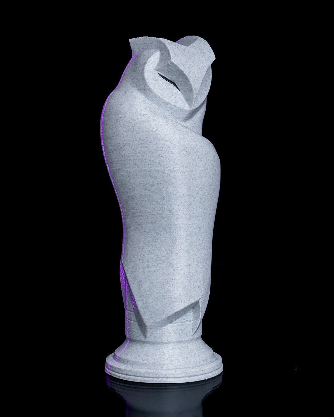 Chouette sculpture
