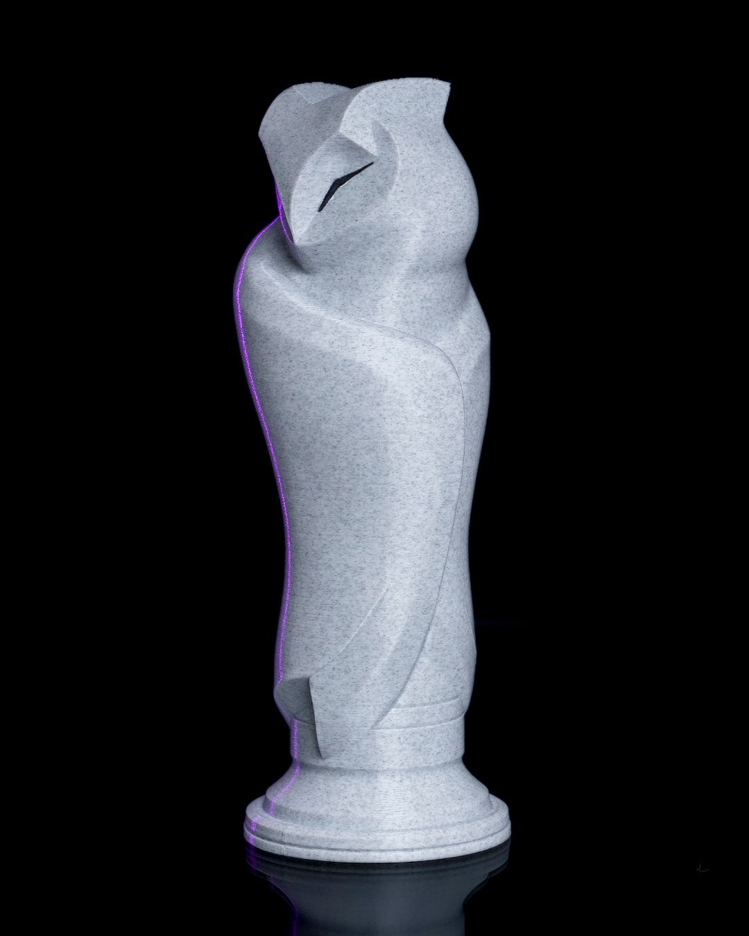 Chouette sculpture