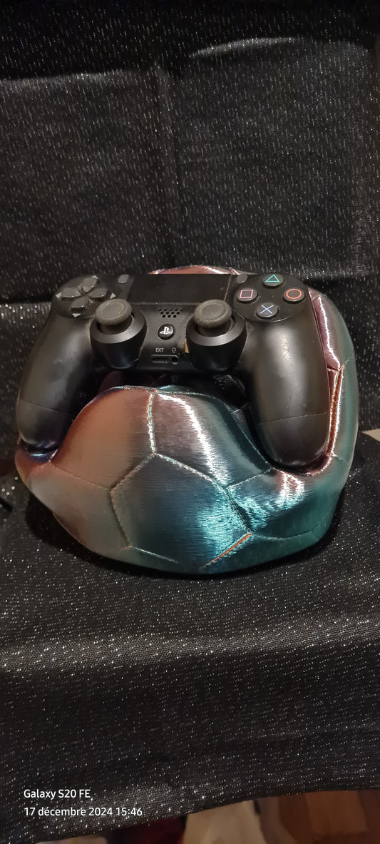 Support manette ballon de foot