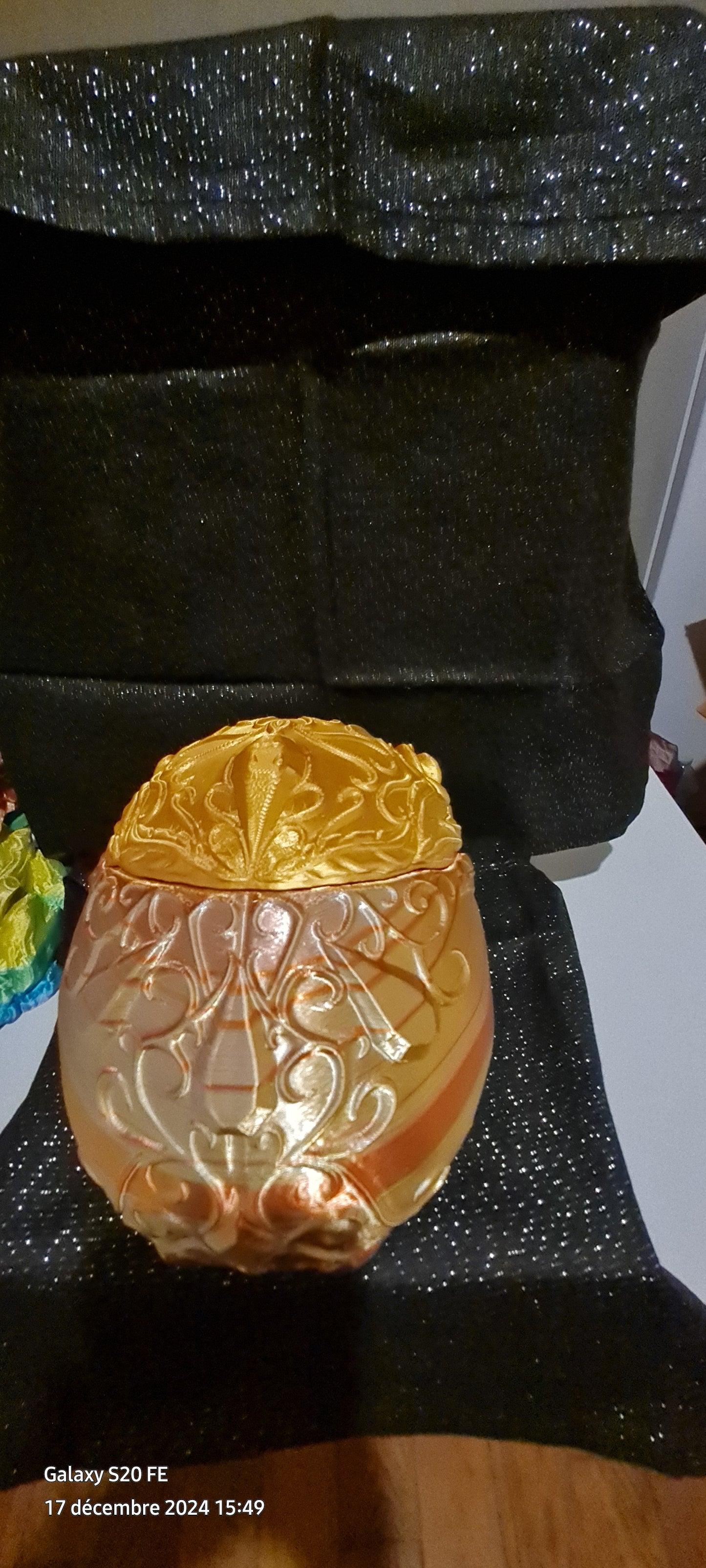 Tête de mort multicolore
