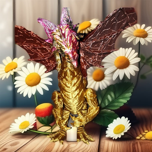 Magnifique dragon multicolore 1